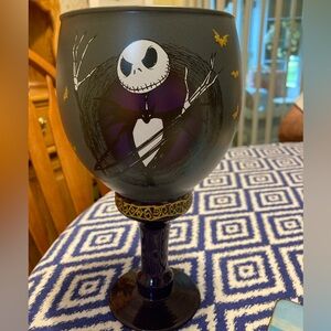 New Disney Jack Skellington Goblet Tim Burton's The Nightmare Before Christmas